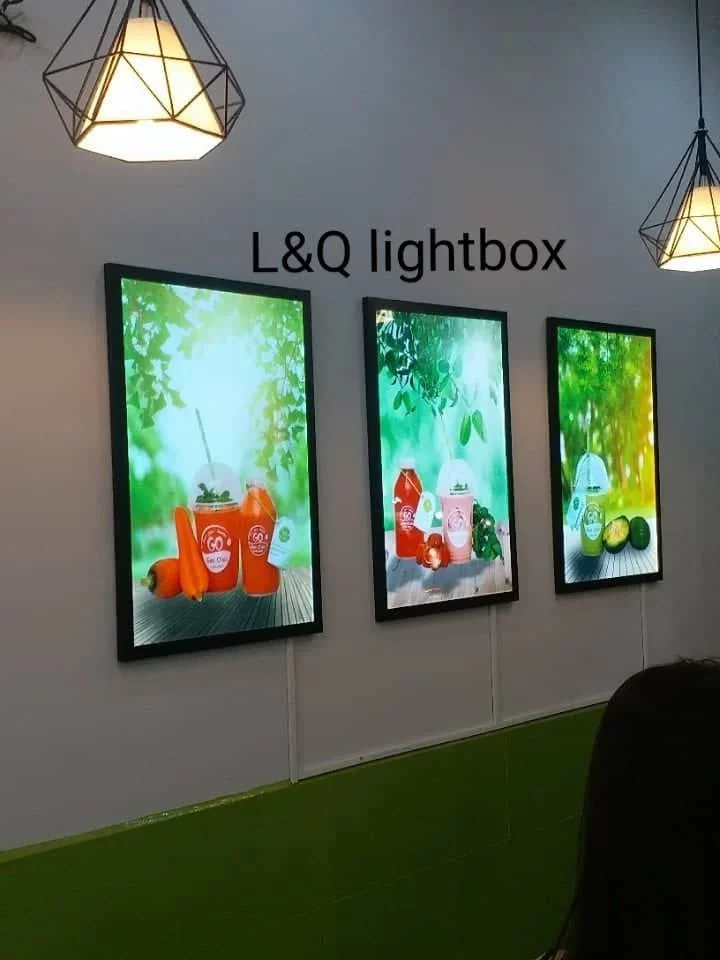 hộp đèn quảng cáo sinh tố