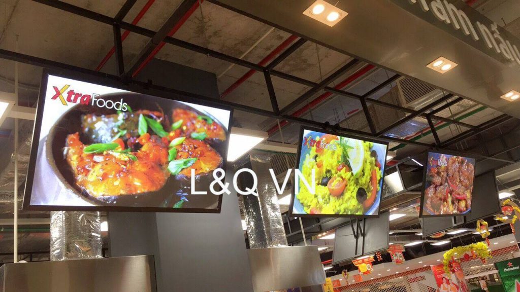 hộp đèn quảng cáo cho nhà hàng ẩm thực cao cấp