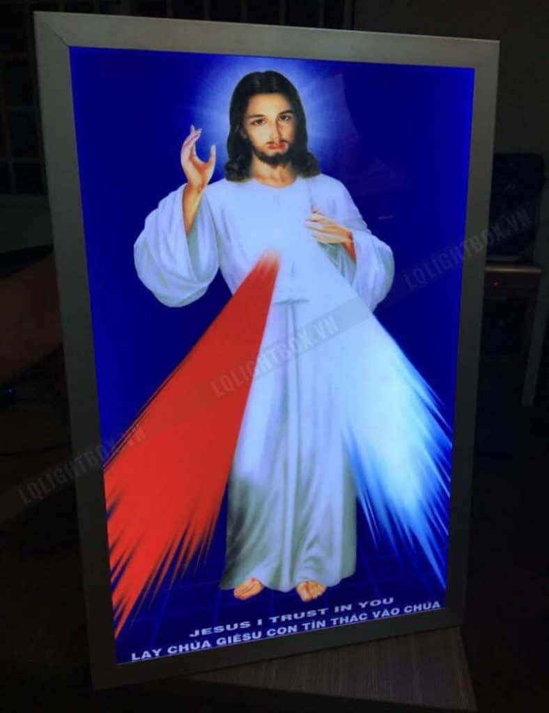 Hộp Đèn LightBox Tôn Giáo Hình Chúa Jesus